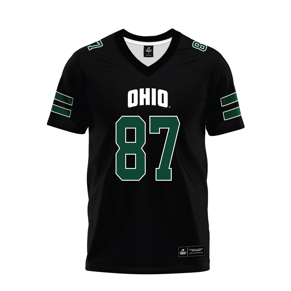 Ohio - NCAA Football : Timothy Boals II - Black Premium Football Jersey-0