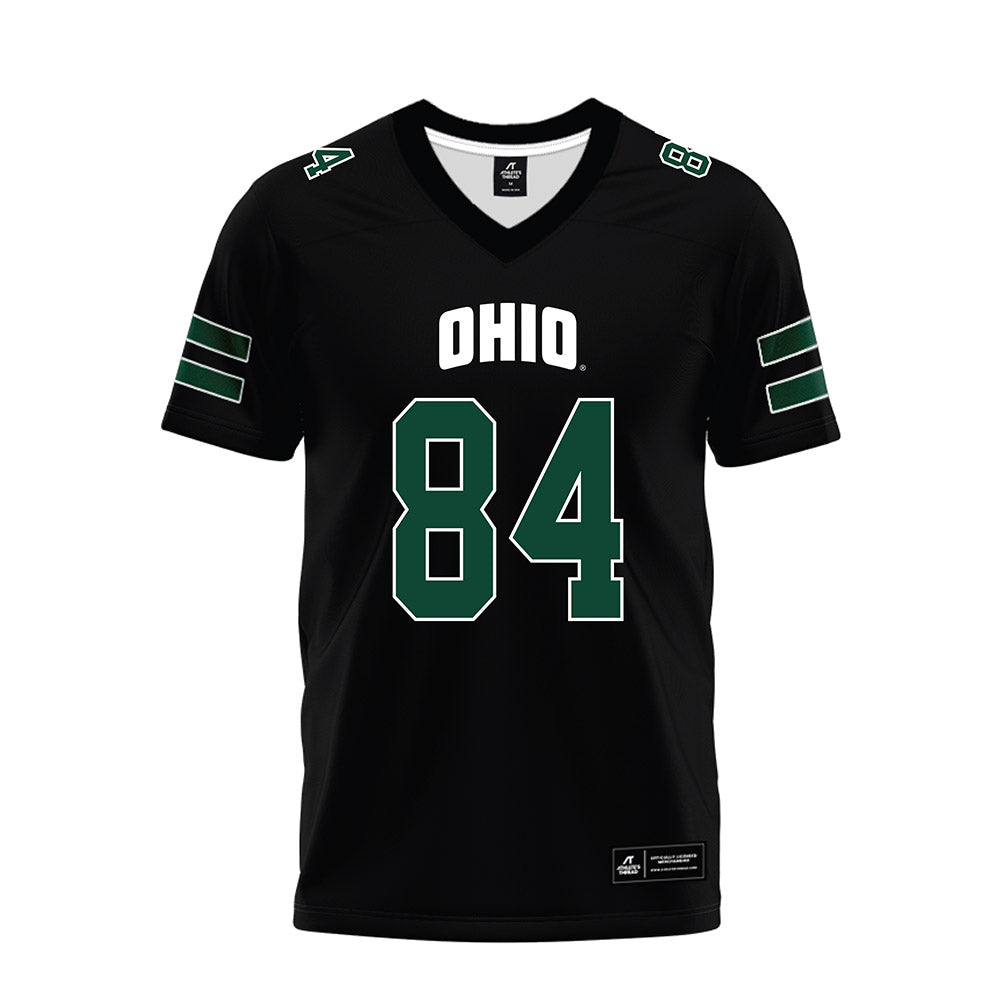 Ohio - NCAA Football : AJ Miller - Black Premium Football Jersey-0
