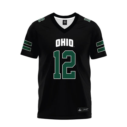 Ohio - NCAA Football : Jayvian Crable - Black Premium Football Jersey-0