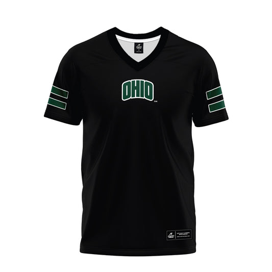 Ohio - NCAA Football : Darren James-Hamilton - Black Premium Football Jersey-0