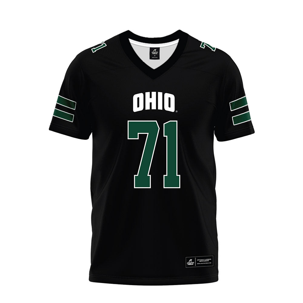 Ohio - NCAA Football : Danny Fortson - Black Premium Football Jersey-0