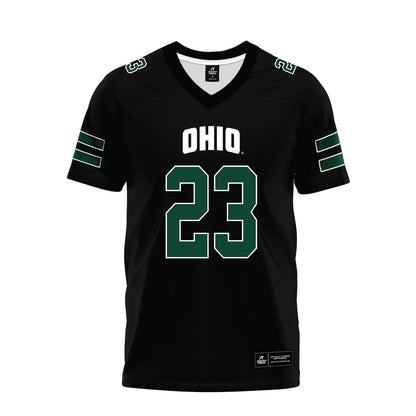 Ohio - NCAA Football : Tony Mathis - Black Premium Football Jersey-0