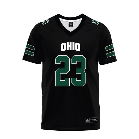 Ohio - NCAA Football : Tony Mathis - Black Premium Football Jersey-0
