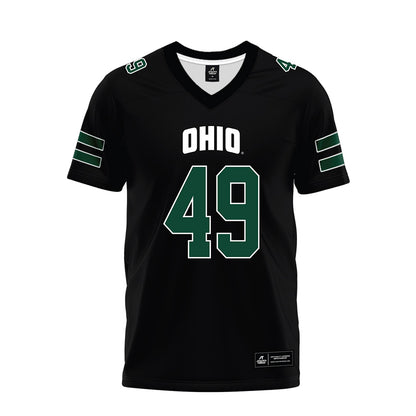 Ohio - NCAA Football : Xavier Williams - Black Premium Football Jersey-0
