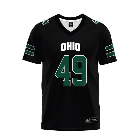 Ohio - NCAA Football : Xavier Williams - Black Premium Football Jersey-0