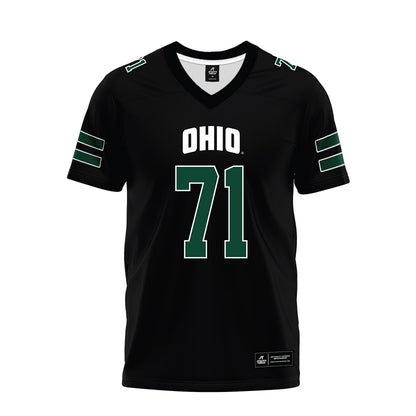 Ohio - NCAA Football : Cassius Hulbert - Black Premium Football Jersey-0