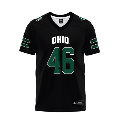 Ohio - NCAA Football : Nick Hemer - Black Premium Football Jersey-0