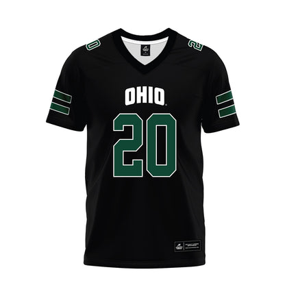 Ohio - NCAA Football : Rashad Perry - Black Premium Football Jersey-0