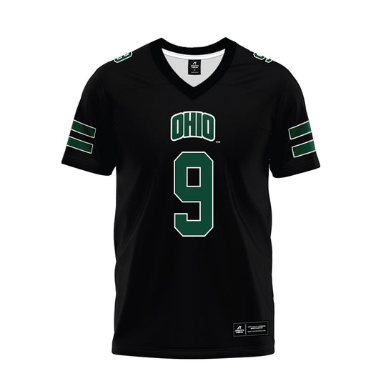Ohio - NCAA Football : Ty Gillison - Black Premium Football Jersey-0