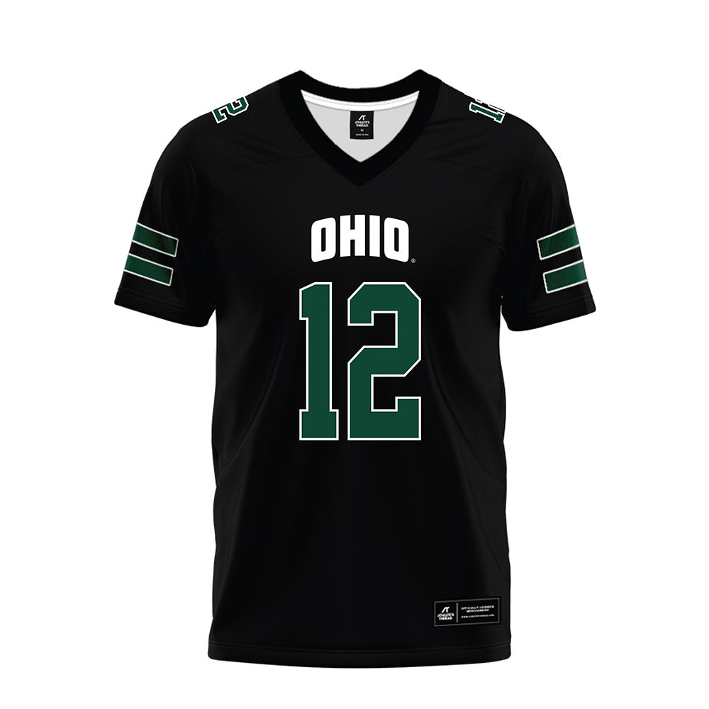 Ohio - NCAA Football : Jermaine Minnis - Black Premium Football Jersey-0