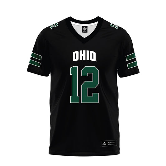 Ohio - NCAA Football : Jermaine Minnis - Black Premium Football Jersey-0