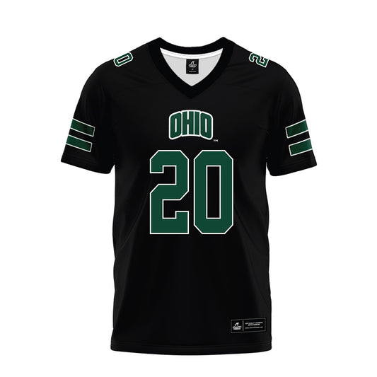 Ohio - NCAA Football : Rashad Perry - Black Premium Football Jersey-0