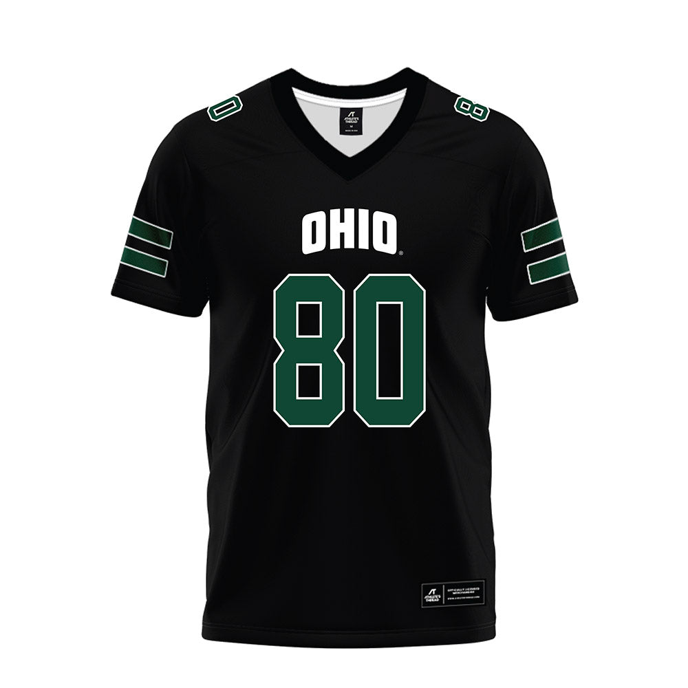 Ohio - NCAA Football : Kaden Page - Black Premium Football Jersey-0