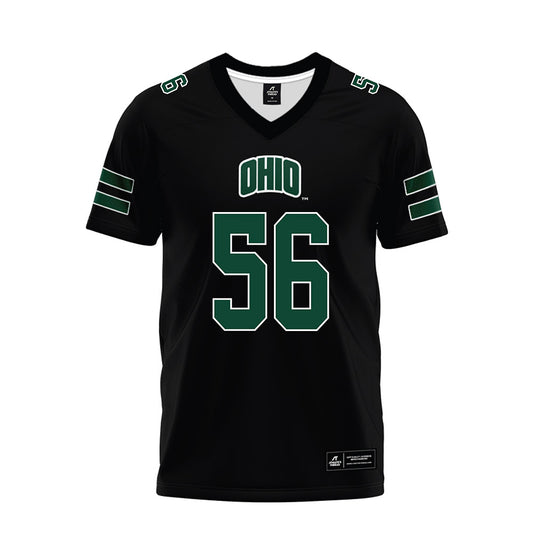 Ohio - NCAA Football : Cody Raymond - Black Premium Football Jersey-0