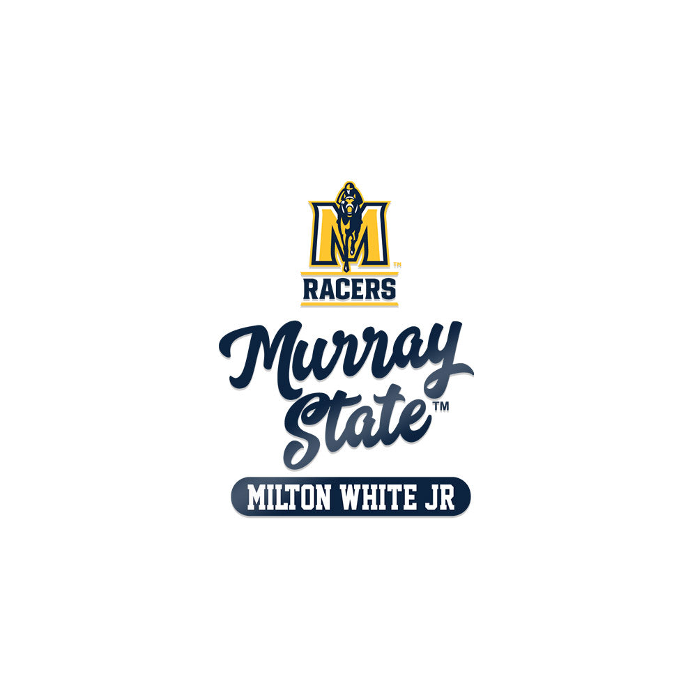 Murray State - NCAA Football : Milton White jr - Sticker-0