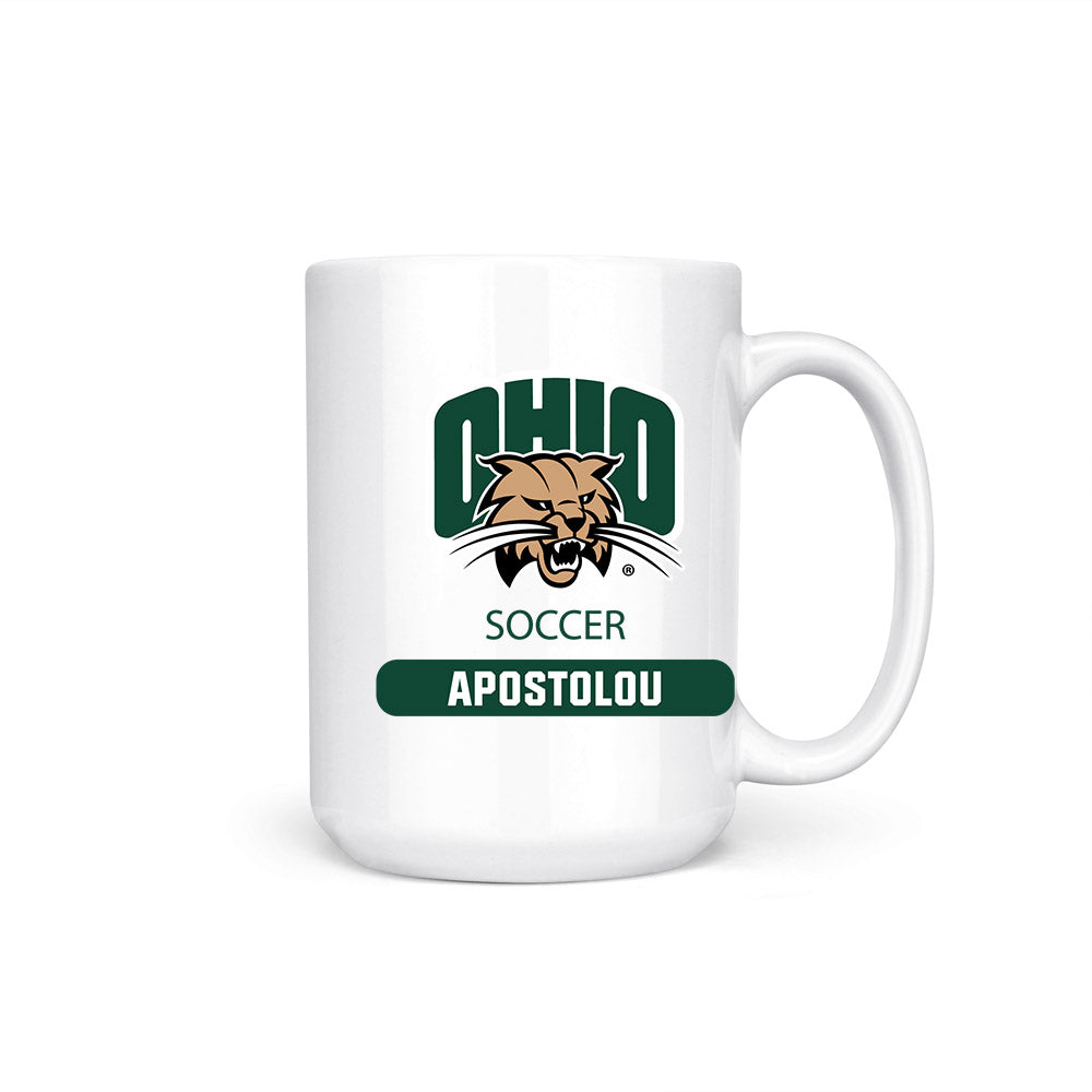 Ohio - NCAA Women's Soccer : Amalia Apostolou - Coffee Mug-0