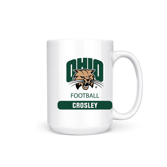 Ohio - NCAA Football : Colton Crosley - Coffee Mug-0