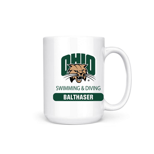 Ohio - NCAA Women's Swimming & Diving : Stephanie Balthaser - Coffee Mug-0