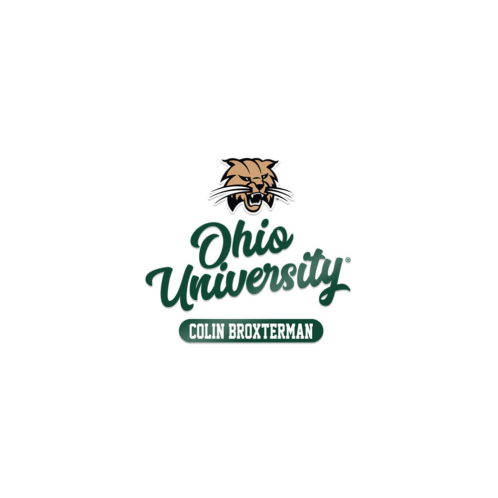 Ohio - NCAA Wrestling : Colin Broxterman - Sticker-0