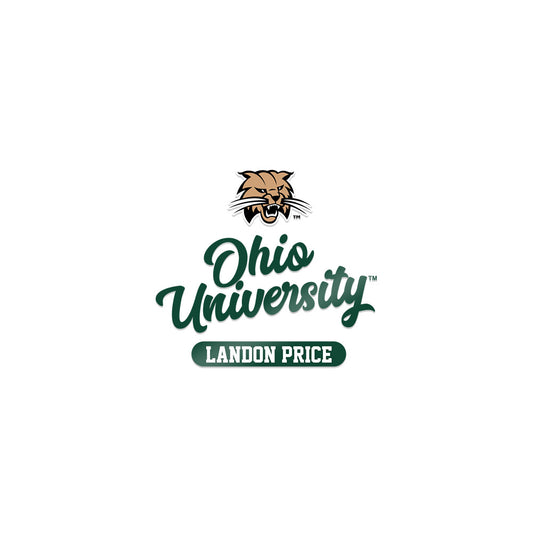 Ohio - NCAA Baseball : Landon Price - Sticker-0