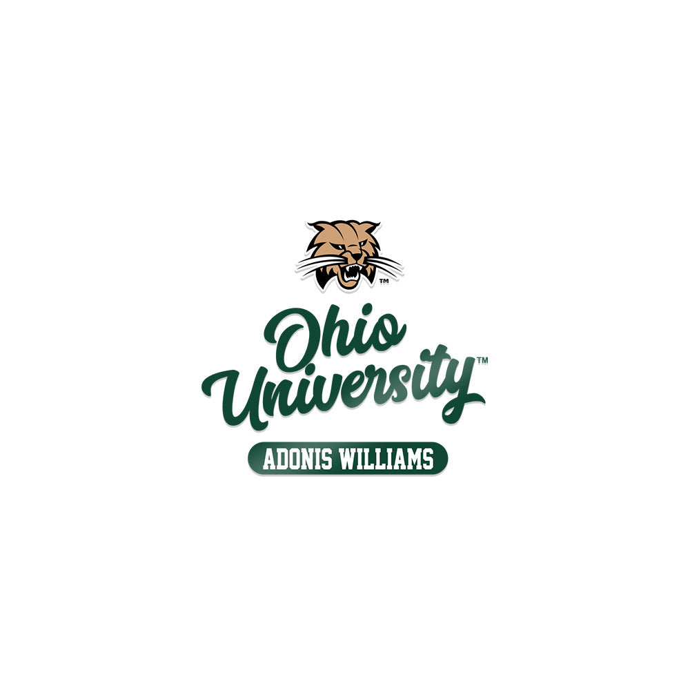 Ohio - NCAA Football : Adonis Williams - Sticker-0