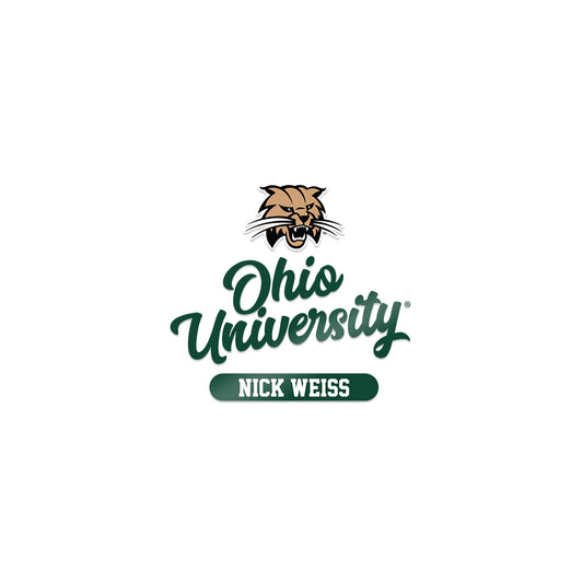 Ohio - NCAA Baseball : Nick Weiss - Sticker-0