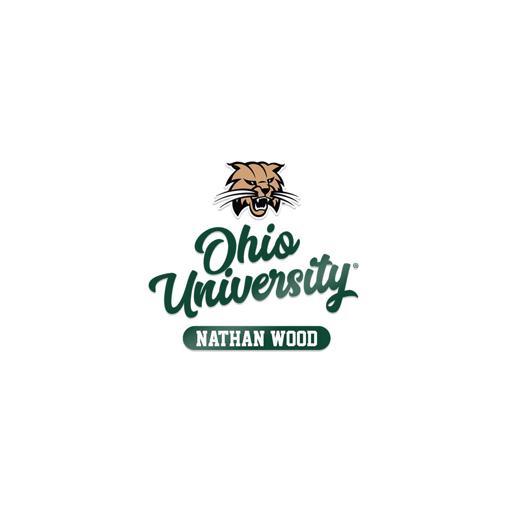 Ohio - NCAA Wrestling : Nathan Wood - Sticker-0