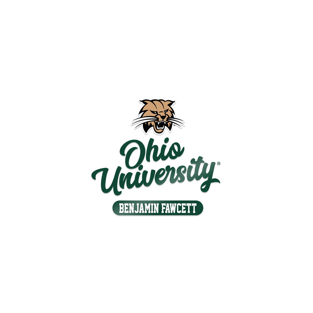 Ohio - NCAA Baseball : Benjamin Fawcett - Sticker-0