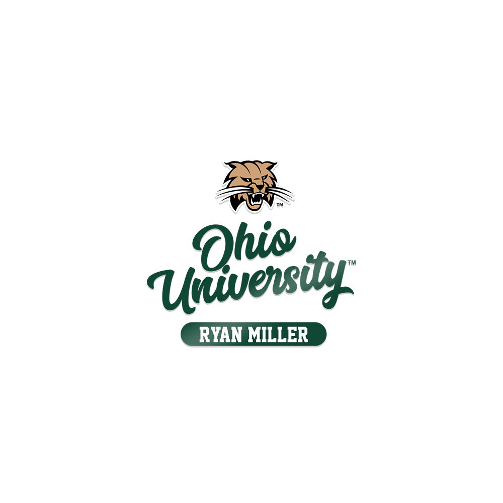 Ohio - NCAA Football : Ryan Miller - Sticker-0