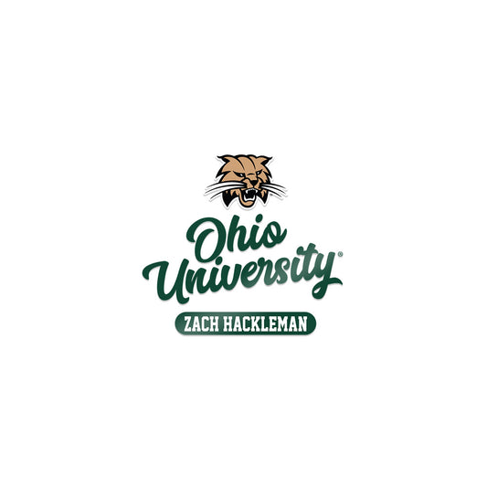Ohio - NCAA Football : Zach Hackleman - Sticker-0