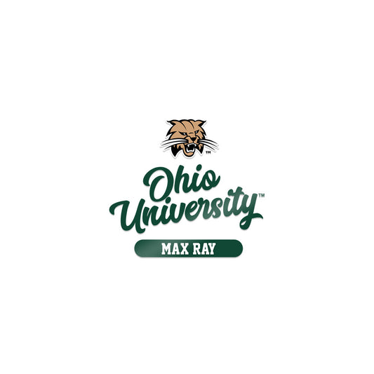 Ohio - NCAA Wrestling : Max Ray - Sticker-0