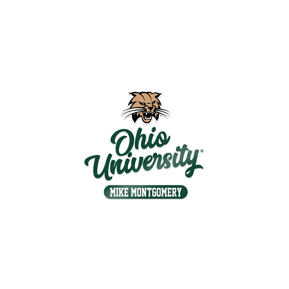 Ohio - NCAA Football : Mike Montgomery - Sticker-0