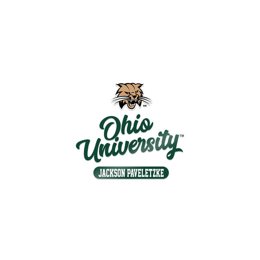 Ohio - NCAA Men's Basketball : Jackson Paveletzke - Sticker-0