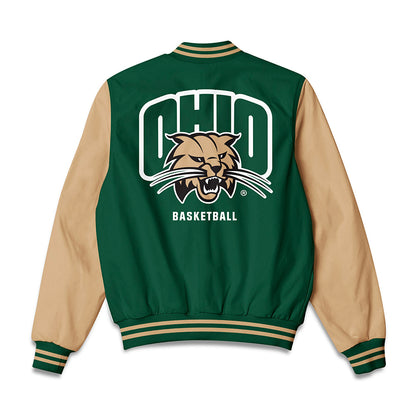 Ohio - NCAA Women's Basketball : Asiah Baxter - Green Bomber Jacket