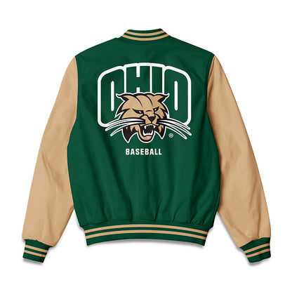 Ohio - NCAA Baseball : Sean Fox - Bomber Jacket-1