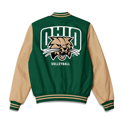 Ohio - NCAA Women's Volleyball : Rose Mahin - Bomber Jacket-1