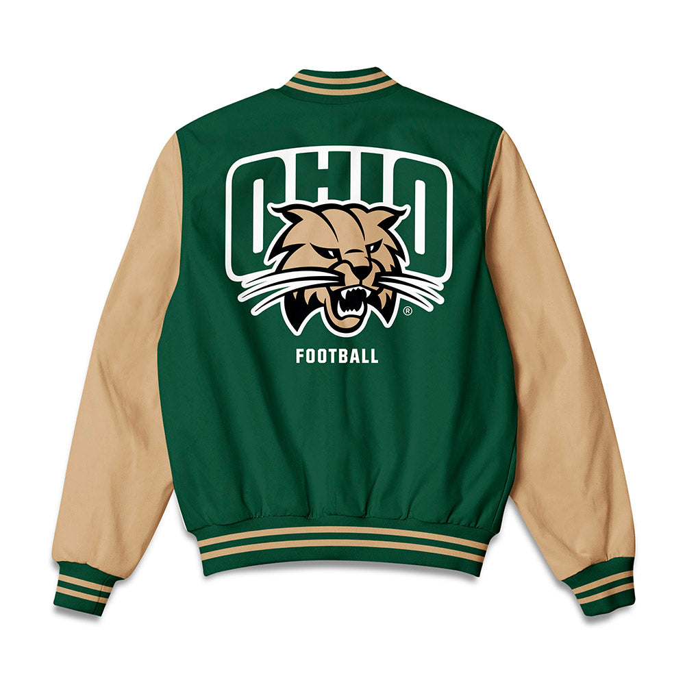 Ohio - NCAA Football : Andrew Metzger - Bomber Jacket-1