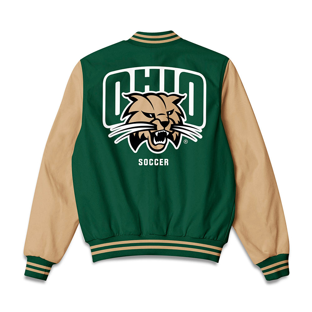Ohio - NCAA Women's Soccer : Amalia Apostolou - Bomber Jacket-1