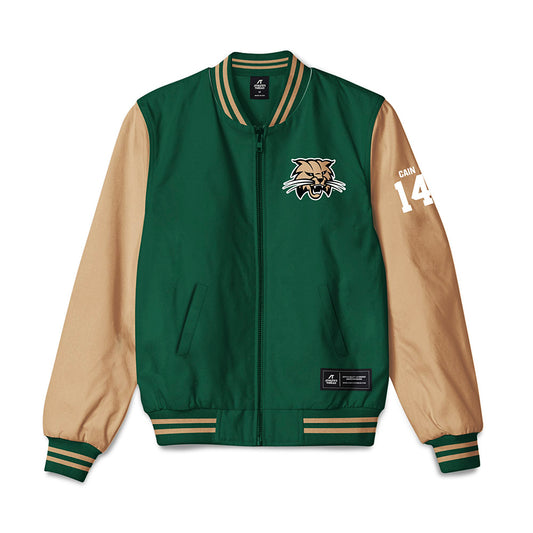 Ohio - NCAA Football : Marcus Cain - Bomber Jacket-0