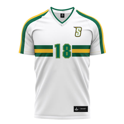 Siena - NCAA Men's Soccer : Sean Kelly - White Soccer Jersey-0