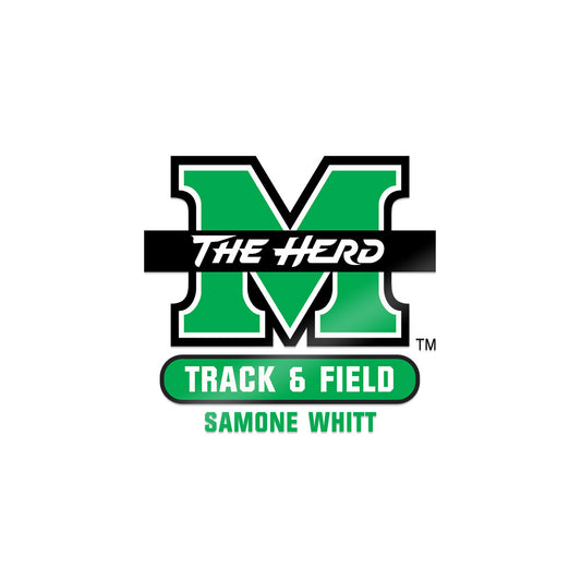 Marshall - NCAA Women's Track & Field : SaMone Whitt - Sticker-0