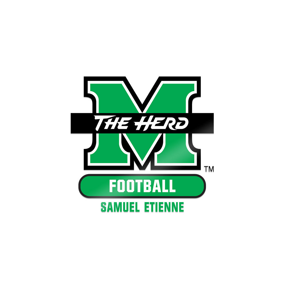 Marshall - NCAA Football : Samuel Etienne - Sticker-0