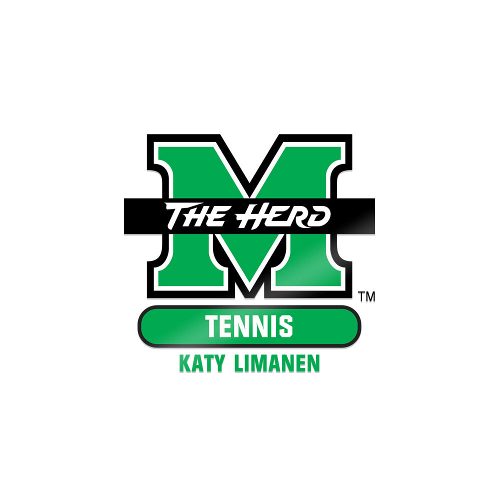 Marshall - NCAA Women's Tennis : Katy Limanen - Sticker-0