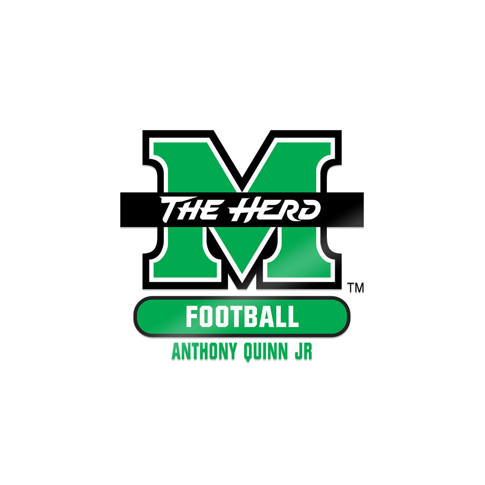 Marshall - NCAA Football : Anthony Quinn Jr - Sticker-0