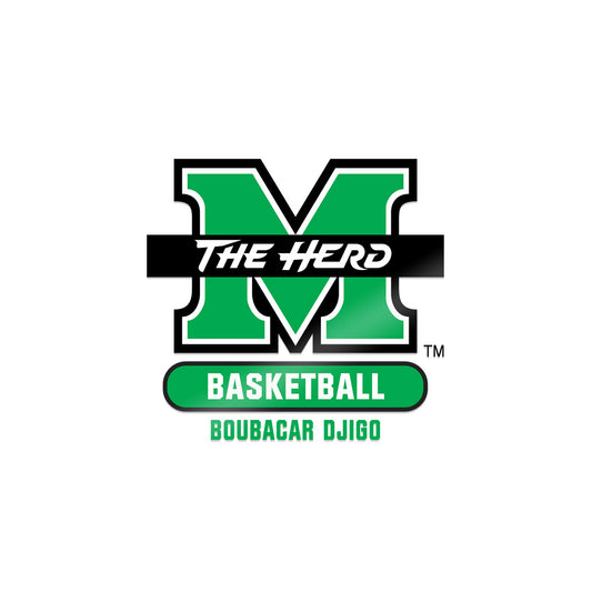 Marshall - NCAA Men's Basketball : Boubacar Djigo - Sticker-0