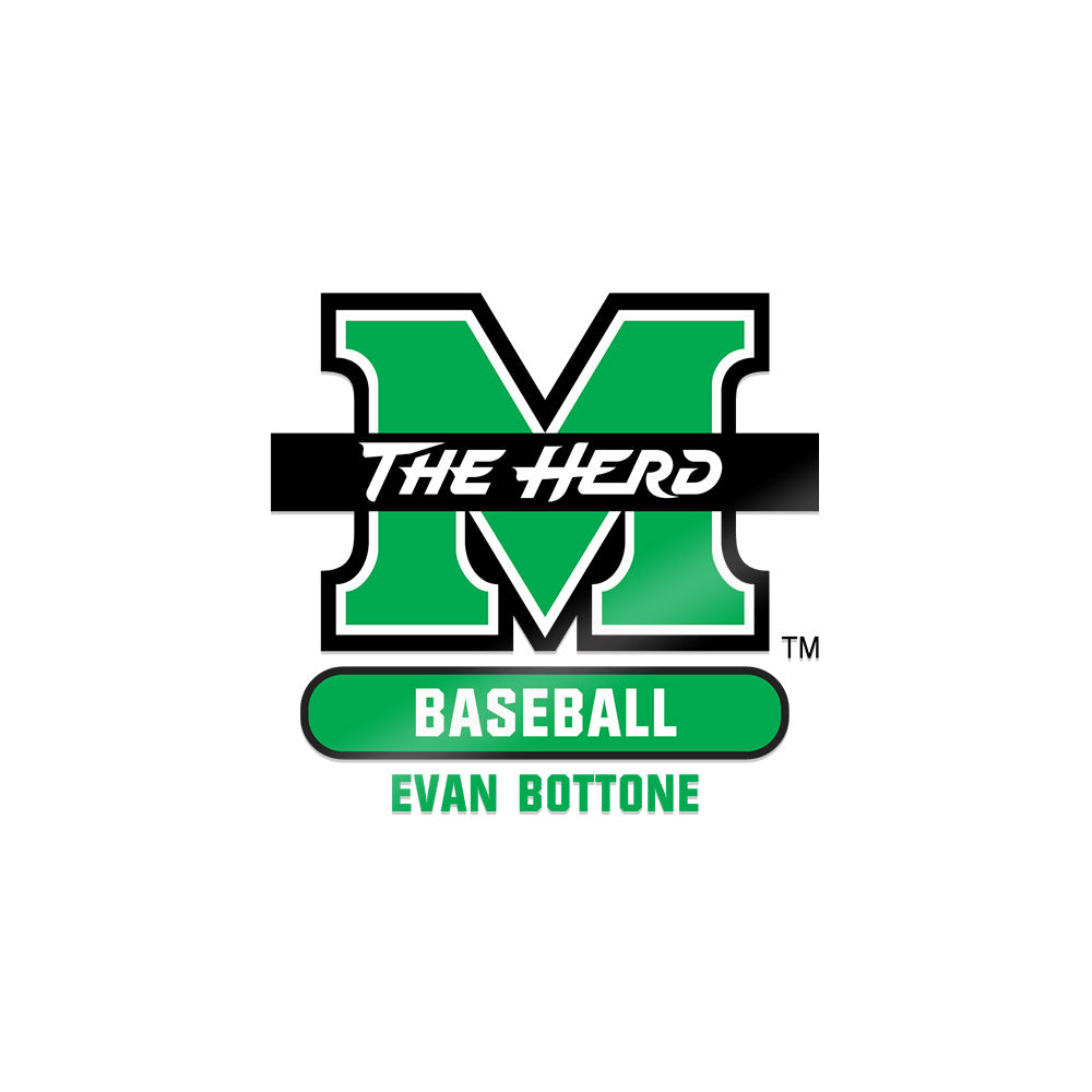 Marshall - NCAA Baseball : Evan Bottone - Sticker-0