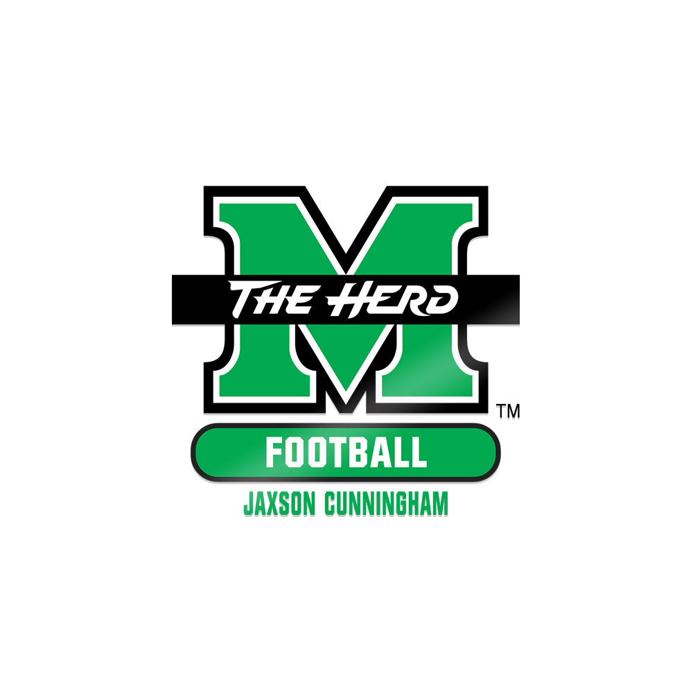 Marshall - NCAA Football : Jaxson Cunningham - Sticker-0