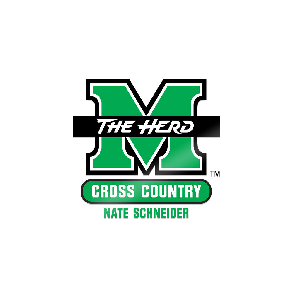 Marshall - NCAA Men's Cross Country : Nate Schneider - Sticker-0