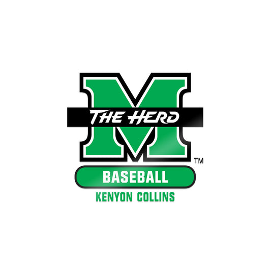 Marshall - NCAA Baseball : Kenyon Collins - Sticker-0