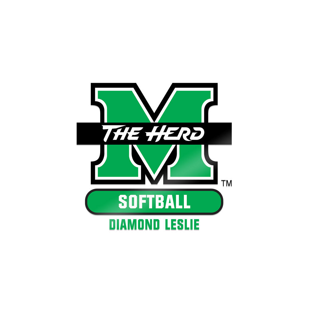 Marshall - NCAA Softball : Diamond Leslie - Sticker-0